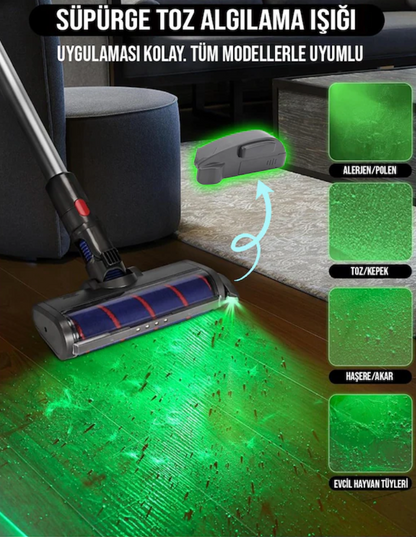Instep™️ Elektirkli Süpürge Toz Göstergesi